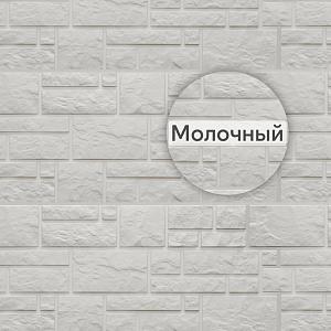 Панель Docke СТАНДАРТ БУРГ 1070x470мм 0.42м2 Молочный