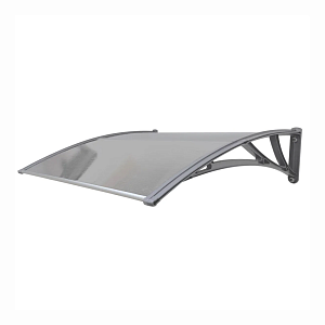 Козырек Fakro StopRain 1200мм усиленный NEW Графит (кронштейн серый)