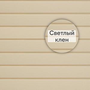 Docke ПРЕМИУМ Сайдинг D6S Брус 3600х300 1.08м2 Светлый клен