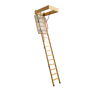 Чердачная лестница Docke ПРЕМИУМ ТЕРМО ЛОНГ 70х120х363см