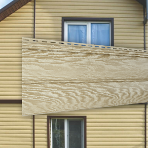 Виниловый сайдинг Ю-Пласт Timberblock Дуб 3050х230мм 0.702м2 Золотой